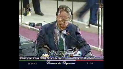 Roma - Audizione di Corrado Passera (05.04.12)