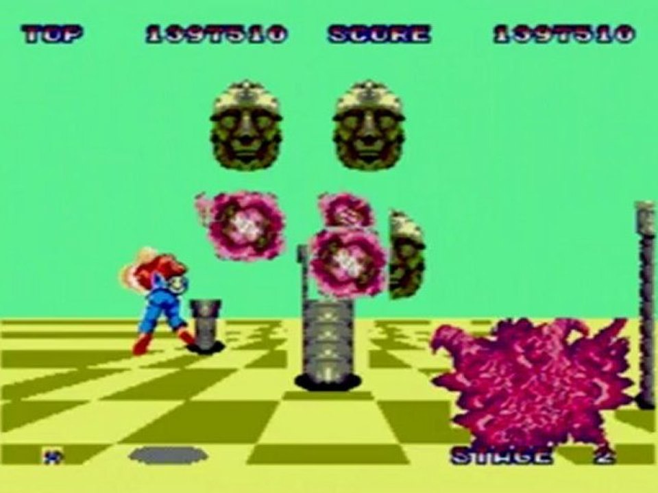 Classic Game Room - SPACE HARRIER for Sega Master System review