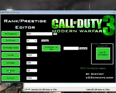 [No Surveys] MW3 PRESTIGE HACK GLITCH PS3 AND XBOX_PC[Undetected]