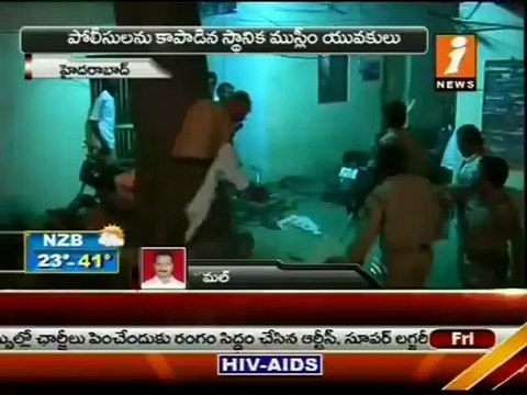 Nigerian Students Attack On Hyderabad Police