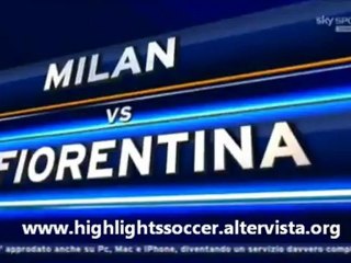 Milan-Fiorentina 2-1 All Goals Sky Sport HD