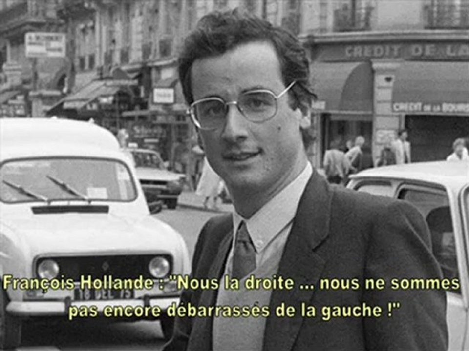 L'hypocrisie de  François Hollande qui se dit à droite...