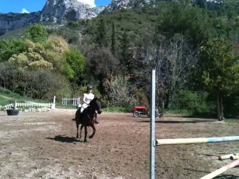 Saut au trot, Léa & Gabelou