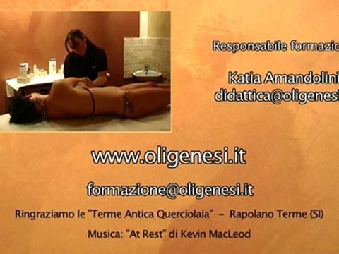 Corso di Massaggio Relax AntiStress - oligenesi.it