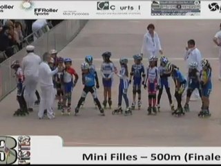 3pistes 2012/Pibrac/ Mini Fille -500m  Finale