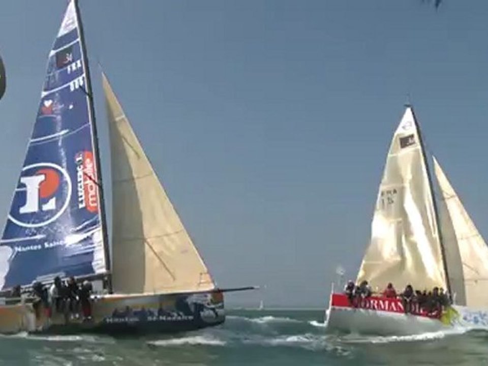 Quand ça glisse au Spi ITW Bred La Normandie