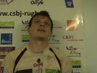 Réaction Albin Louchard après CSBJ / Grenoble