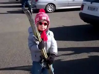 1ere fois sur des skis