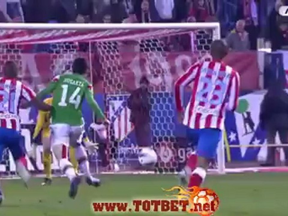 Атлетико - Атлетик (2-1) 21.03.2012