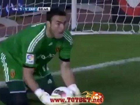 Валенсия - Сарагоса (1-2) 21.03.2012