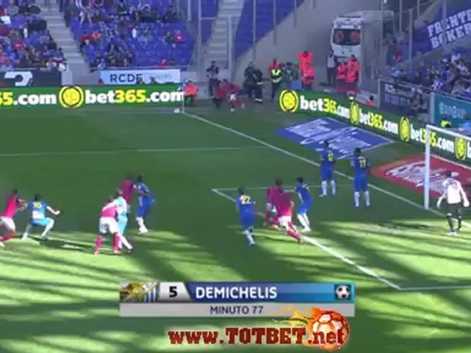 Эспаньол - Малага (1-2) 25.03.2012