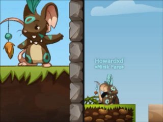 Transformice/Howardxd-Yukarıdan yavaş kayan buz yapımı