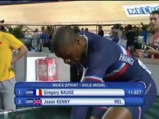 Cyclisme - Championnat du Monde : Grégory Baugé en Or