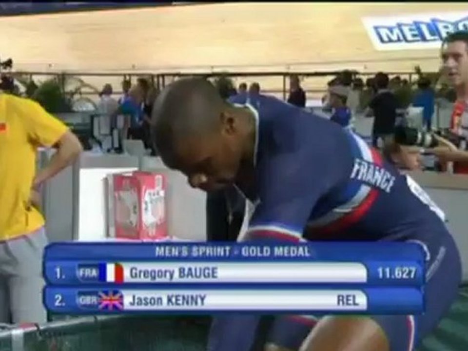 Cyclisme - Championnat du Monde : Grégory Baugé en Or