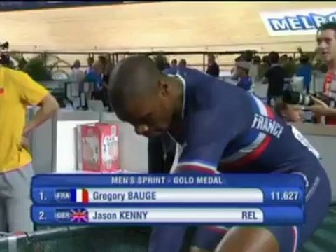 Cyclisme - Championnat du Monde : Grégory Baugé en Or