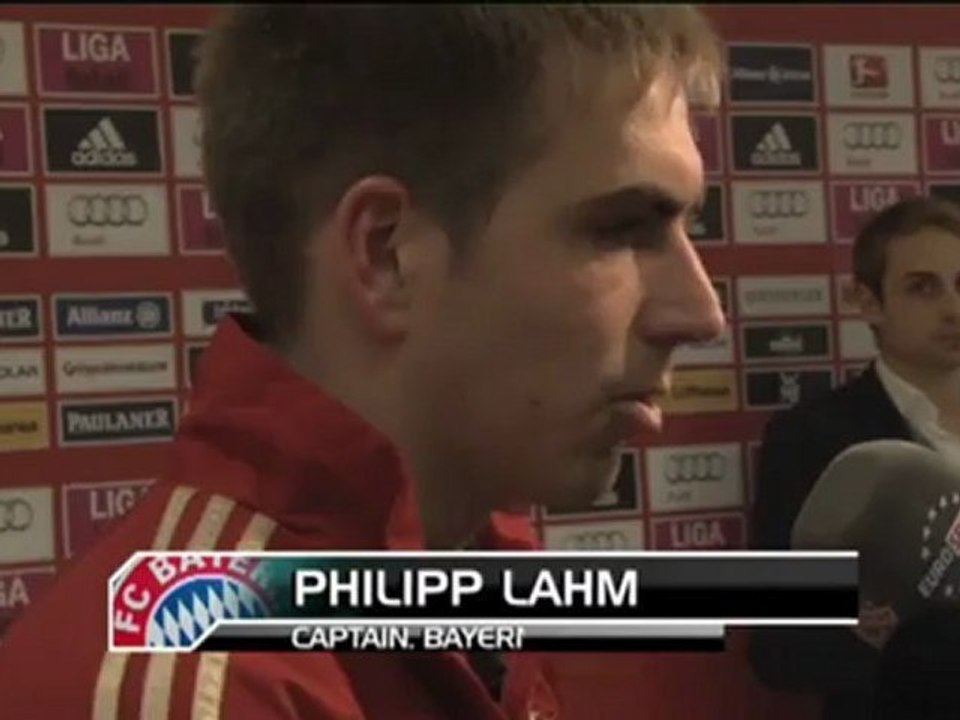 Lahm nach dem Sieg gegen Augsburg