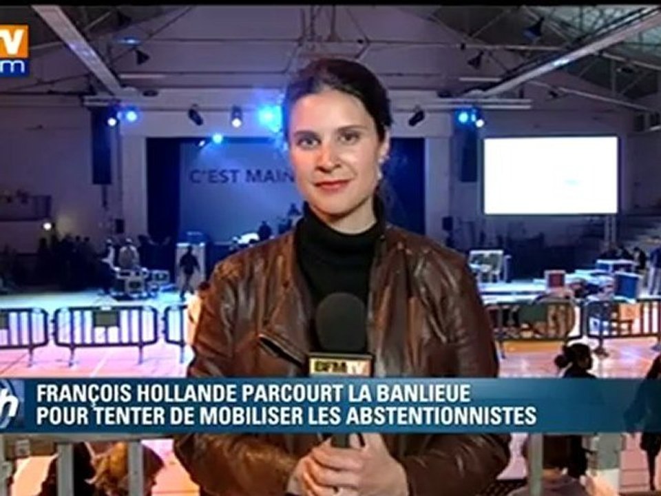 François Hollande dans les banlieues pour mobiliser les abstentionnistes