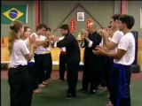 Cap 3 1 - Cena  Mestre de kung fu apresenta filho aos alunos - Malhação