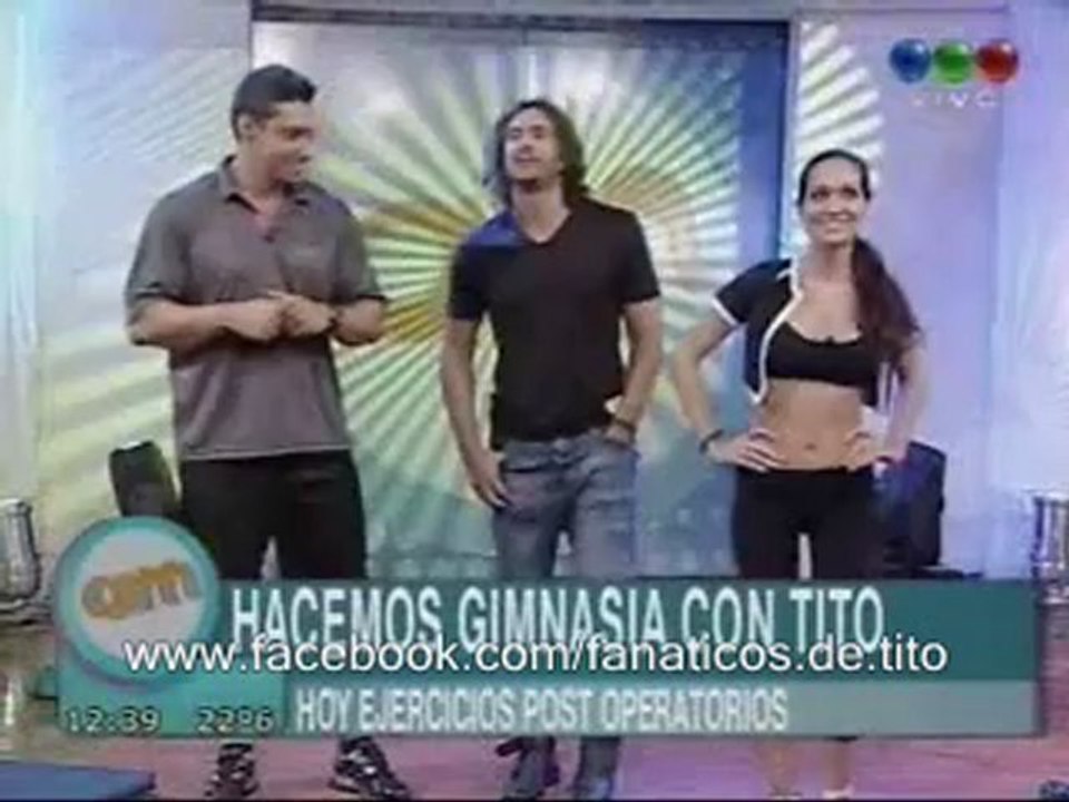 Tito gym con Ariana -AM 2010