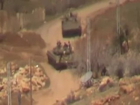 فري برس ريف دمشق تحرك آليات زبداني 7 4 2012 ج3