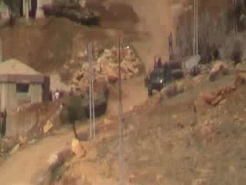 فري برس ريف دمشق تحرك آليات زبداني 7 4 2012 ج2