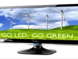 Viewsonic VX2450WM-LED 24-Inch (23.6-Inch Vis) Widescreen LED Monitor with Full HD 1080p and Speakers - Black