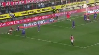 Highlights Milan - Fiorentina 1-2 (Serie A) 07/04/2012