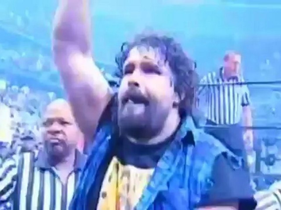 WWE-Universal.Fr - Mick Foley VS The Rock VS HHH VS Big Show (WWE Championship)