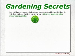 Gardening Secrets - Review of “Gardening Secrets”