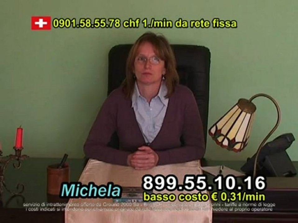 Cartomante Michela chiama 899.55.10.16 a basso costo
