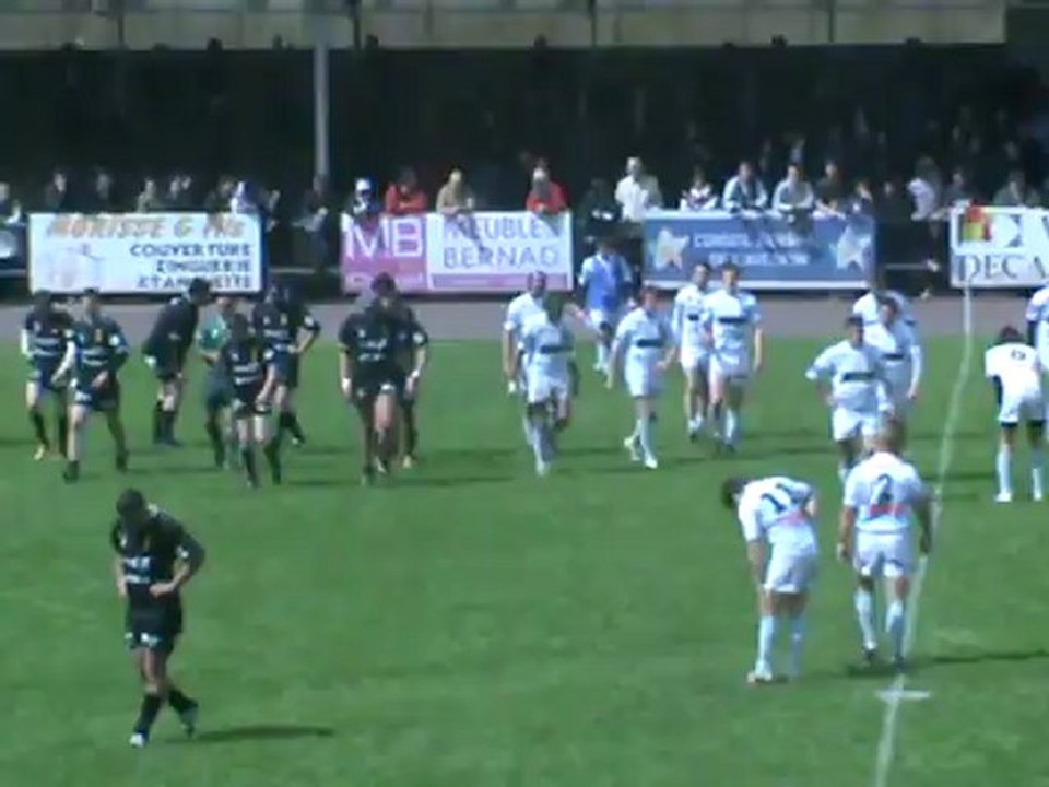 match en reserve avant la deuxieme mi-temps