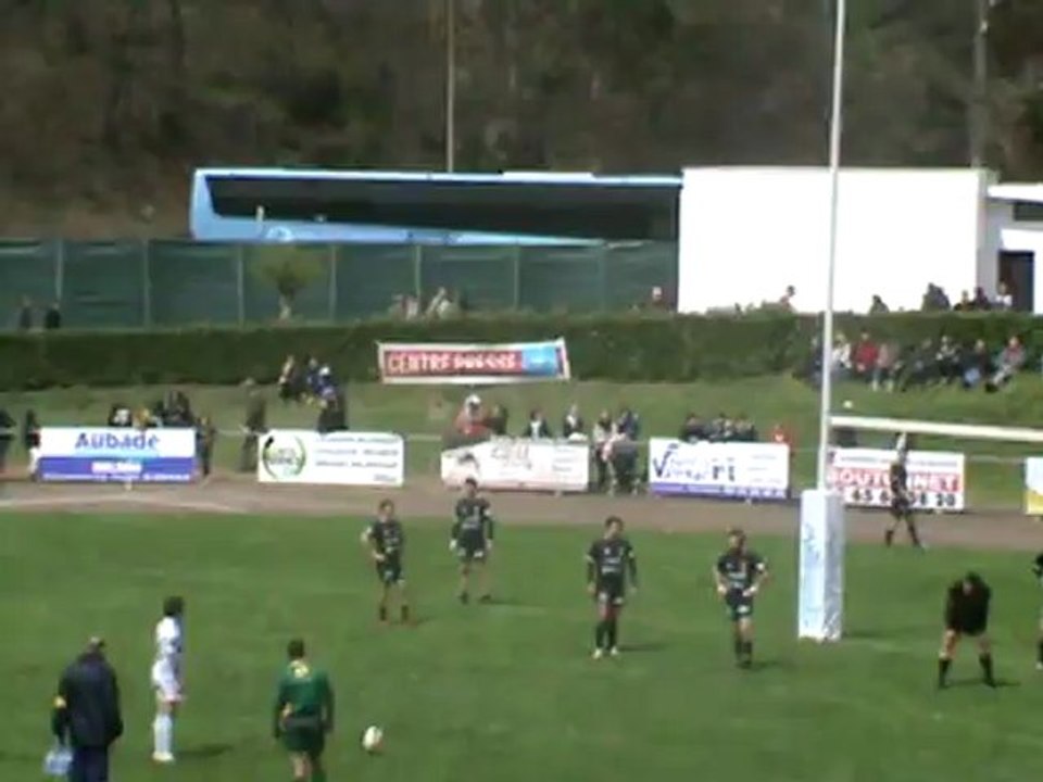 equipe reserve decazeville rodez penalité