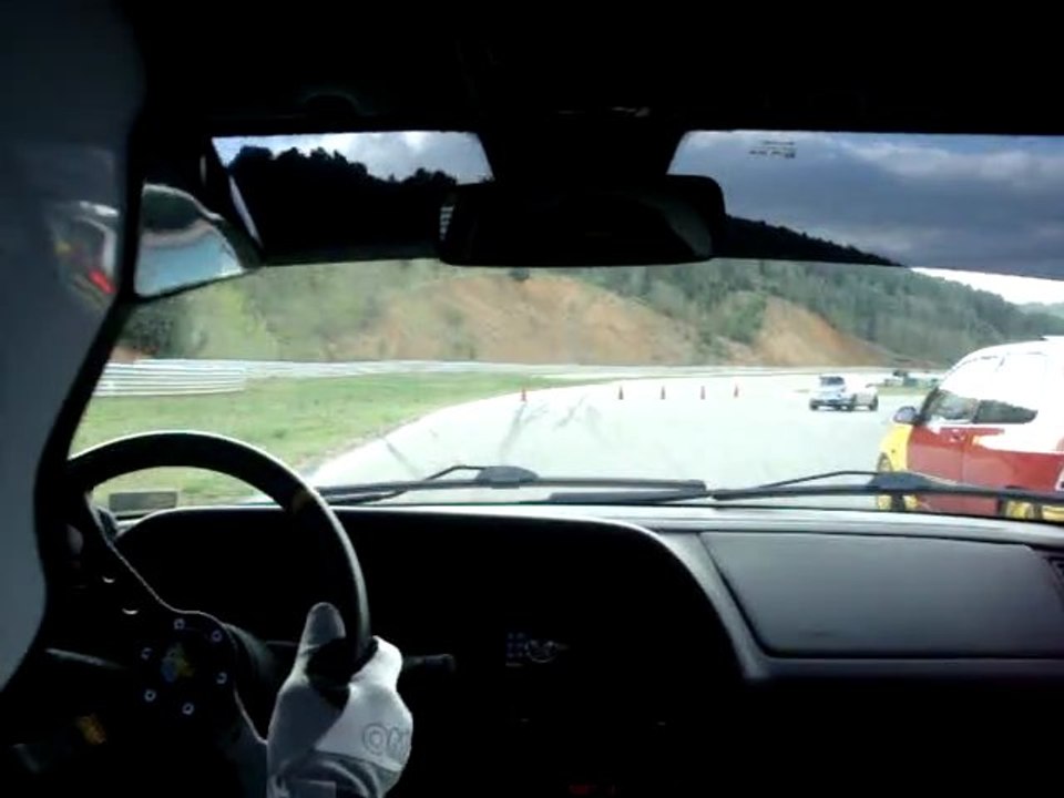 306 XSi 16s circuit Alès 08/04/2012 embarquée session 10h