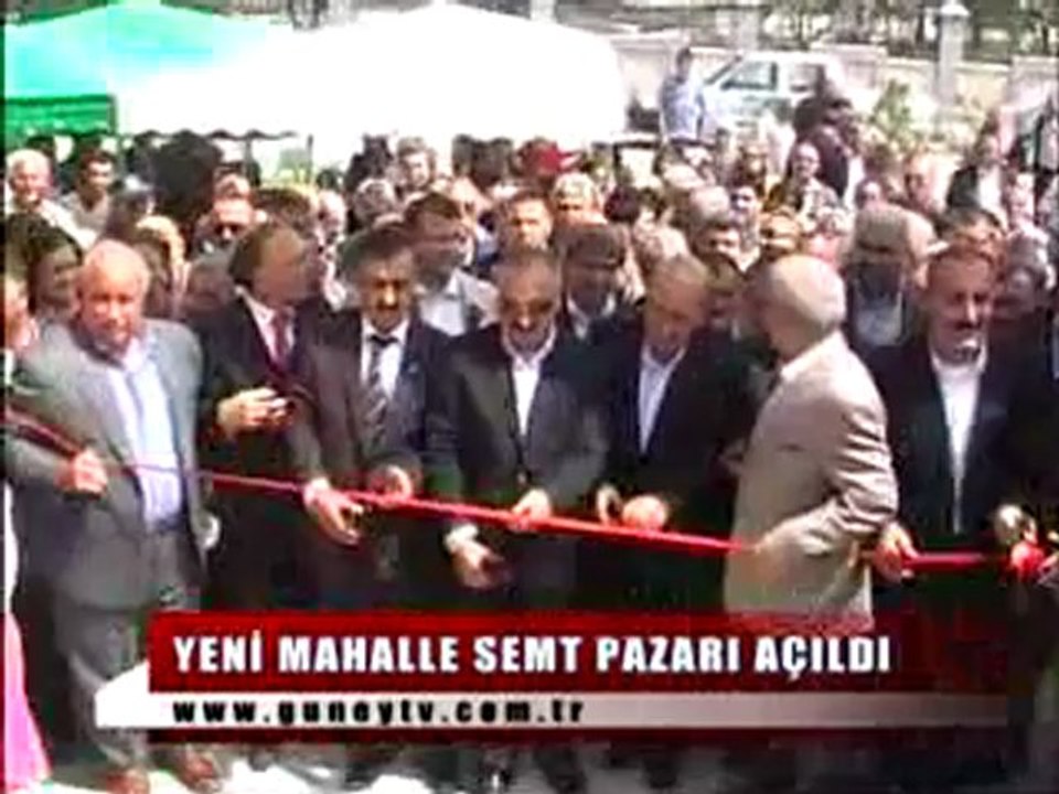 Sabit Semt Pazarı Açılış