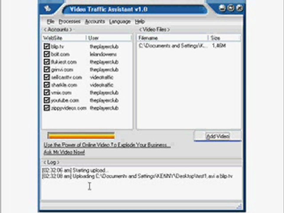 Free Video Submission Tool