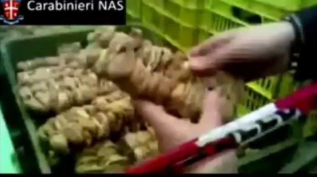 Roma - Nas, sequestrate 2. 800 tonnellate di alimenti pericolosi (07.04.12)