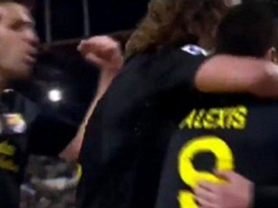 Goals Puyol Messi Penalty Barcelona vs Saragoza 4-1