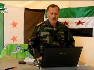 فري برس ‫العقيد مصطفى عبد الكريم بيان ساعة الصفر 7 4 2012