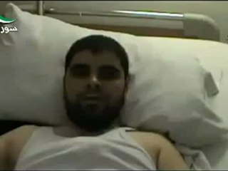 فري برس الجريح محمد نور جنيد  ساعة الصفر 7 4 2012