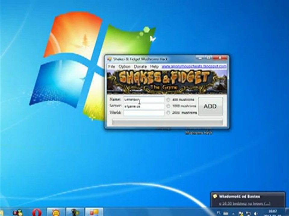 Shakes & Fidget Mushroms [Hack 에뮬 (Cheat 보이 어드벤스)] April May 2012 DOWNLOAD