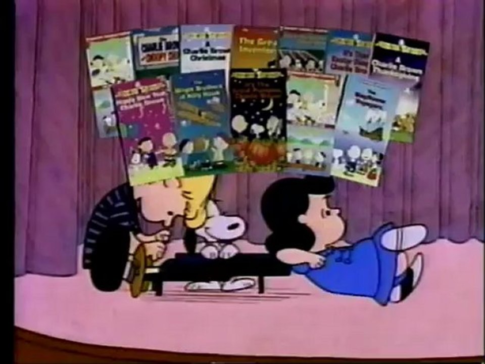 Opening to It's The Easter Beagle, Charlie Brown 1996 VHS video