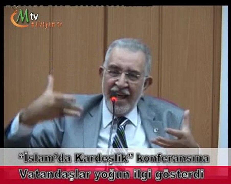 İslam’da Kardeşlik konferansına yoğun ilgi