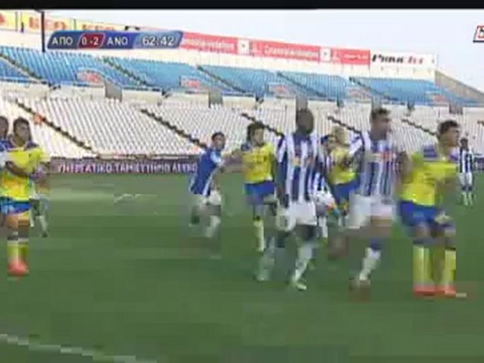 ΑΠΟΕΛ-Ανόρθωση 1-2: Γκολ και φάσεις (2η αγ. play off)