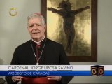 Mensaje de Pascua del Cardenal Urosa