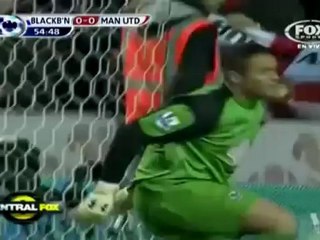 Blackburn vs Manchester United 0-2 (Antonio Valencia)