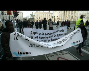 18ème Commémoration du génocide des Tutsi à Bruxelles