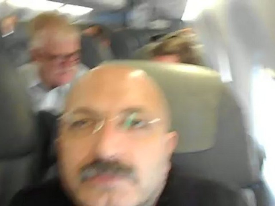 Münih Hava alanı ve uçak kalkış için hazır...