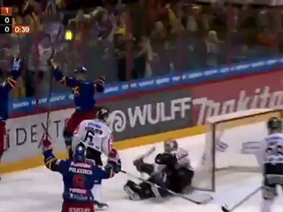 #78 Josef Boumedienne assist on Riku Hahl Goal - 09/04/12 - Jokerit vs JYP SM-Liiga Semi-Final