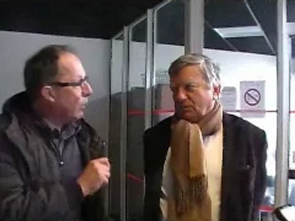 Rencontre avec M. Glavany "grève du brancardage"