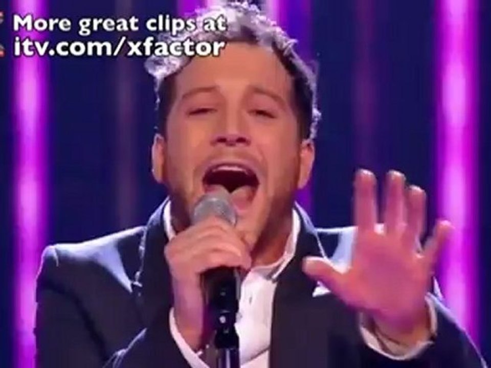 Matt Cardle sings Just The Way You Are - The X Factor Live show 2 - itv.com xfactor -